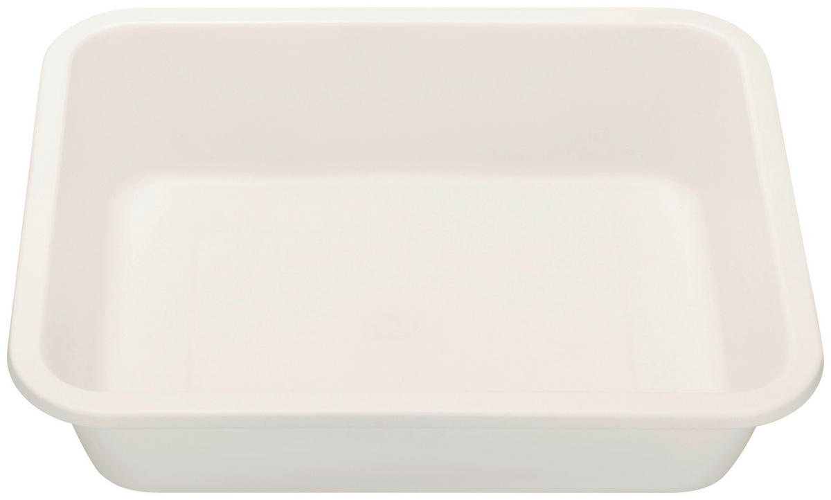AUFBEWAHRUNGSBOX    40,5/32,5/10 cm  - Weiß, Basics, Kunststoff (40,5/32,5/10cm) - My Baby Lou