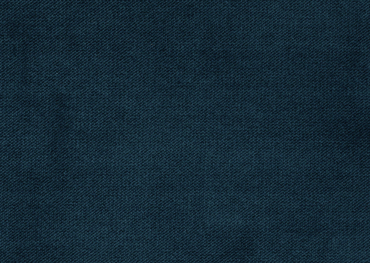 KANAPÉÁGY olajkék  - olajkék/króm, Design, textil/fém (194/96/86cm) - Novel