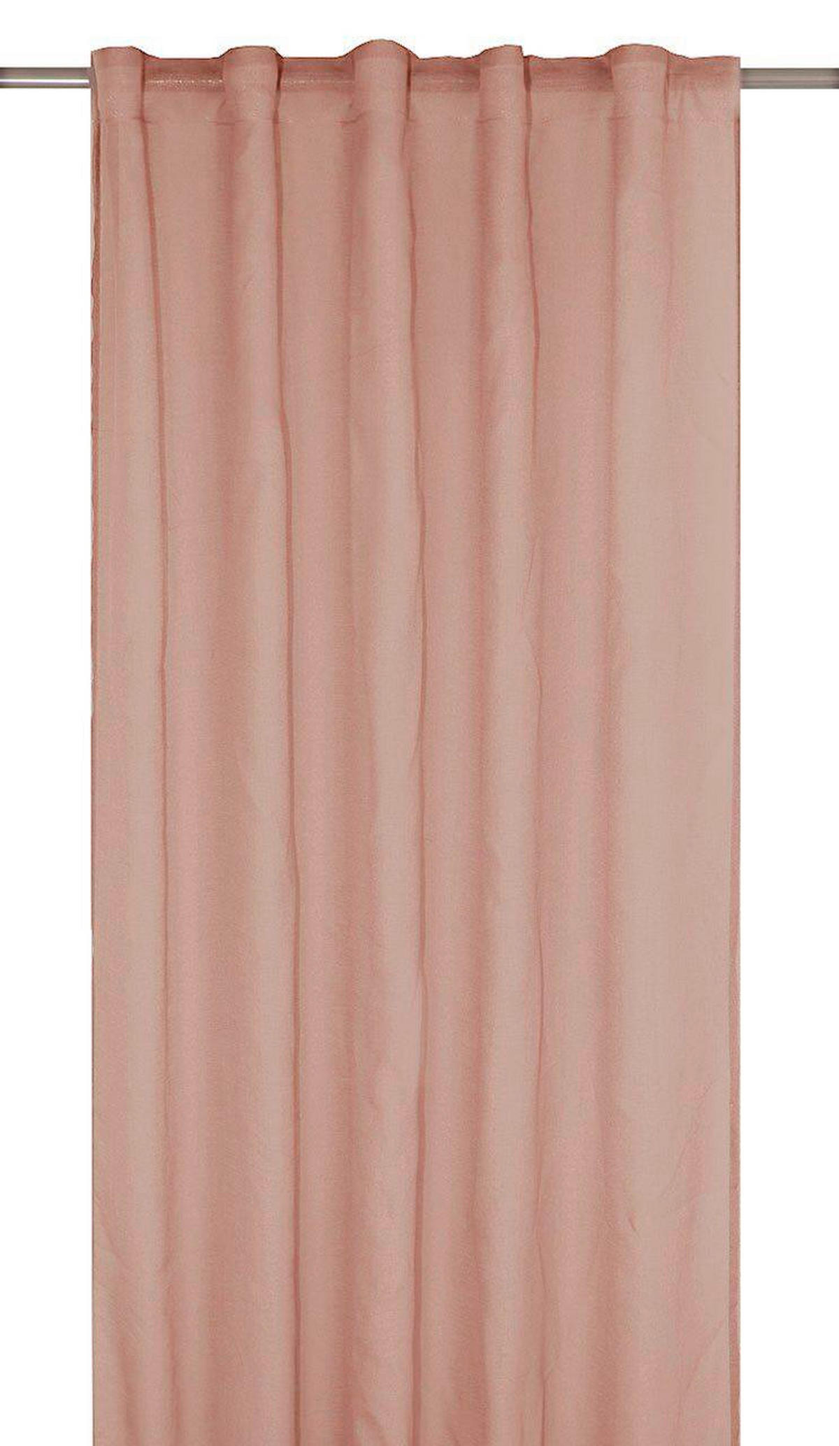 FERTIGVORHANG  - Pink, Basics, Textil (140/300cm) - Svanefors