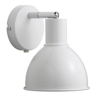 WANDLEUCHTE Pop 20/15.5/19 cm  - Weiß, Design, Metall (20/15.5/19cm) - Nordlux
