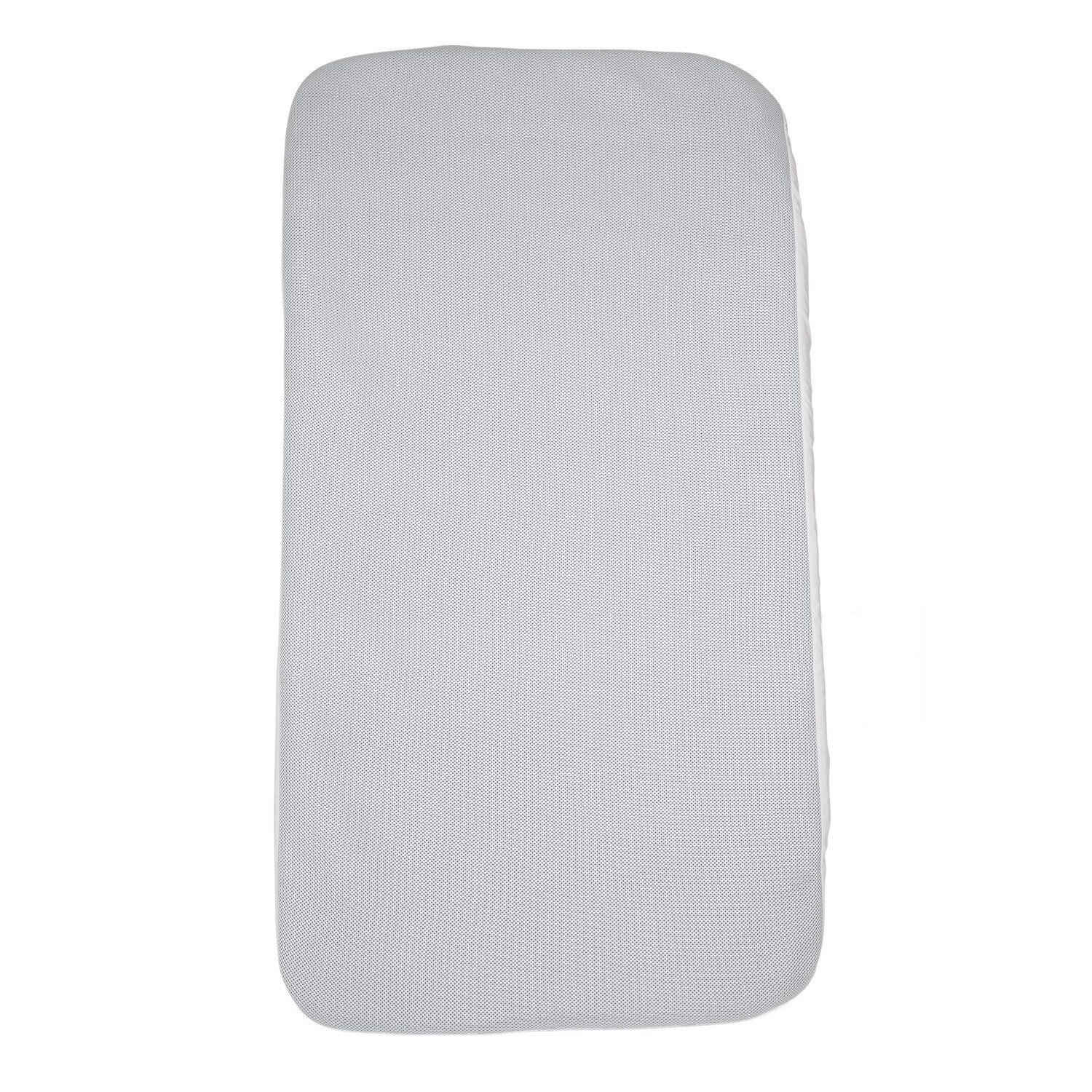 Chicco Matratzenbezug Grauweiß 61x120 cm