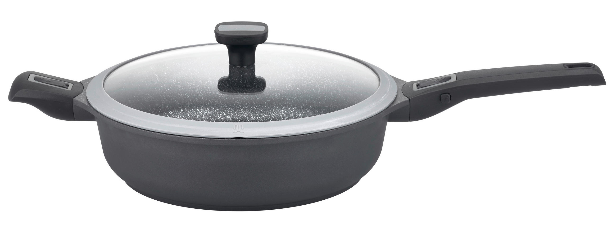 BRÄSERINGSPANNA    - svart, Basics, metall (28/8,2cm) - GSW