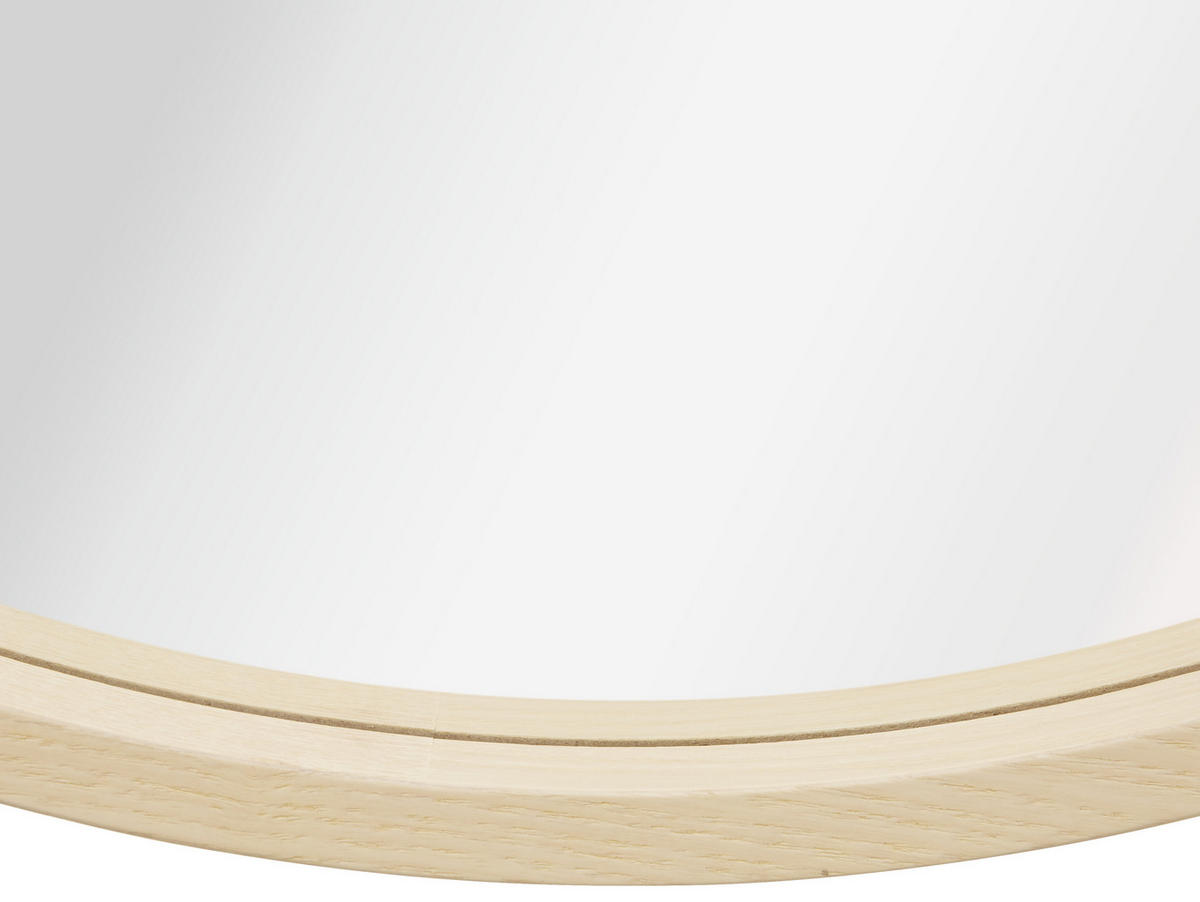 OGLEDALO ZIDNO  64,5/64,5/1,5 cm     - boje hrasta, Design, staklo/drvo (64,5/64,5/1,5cm)