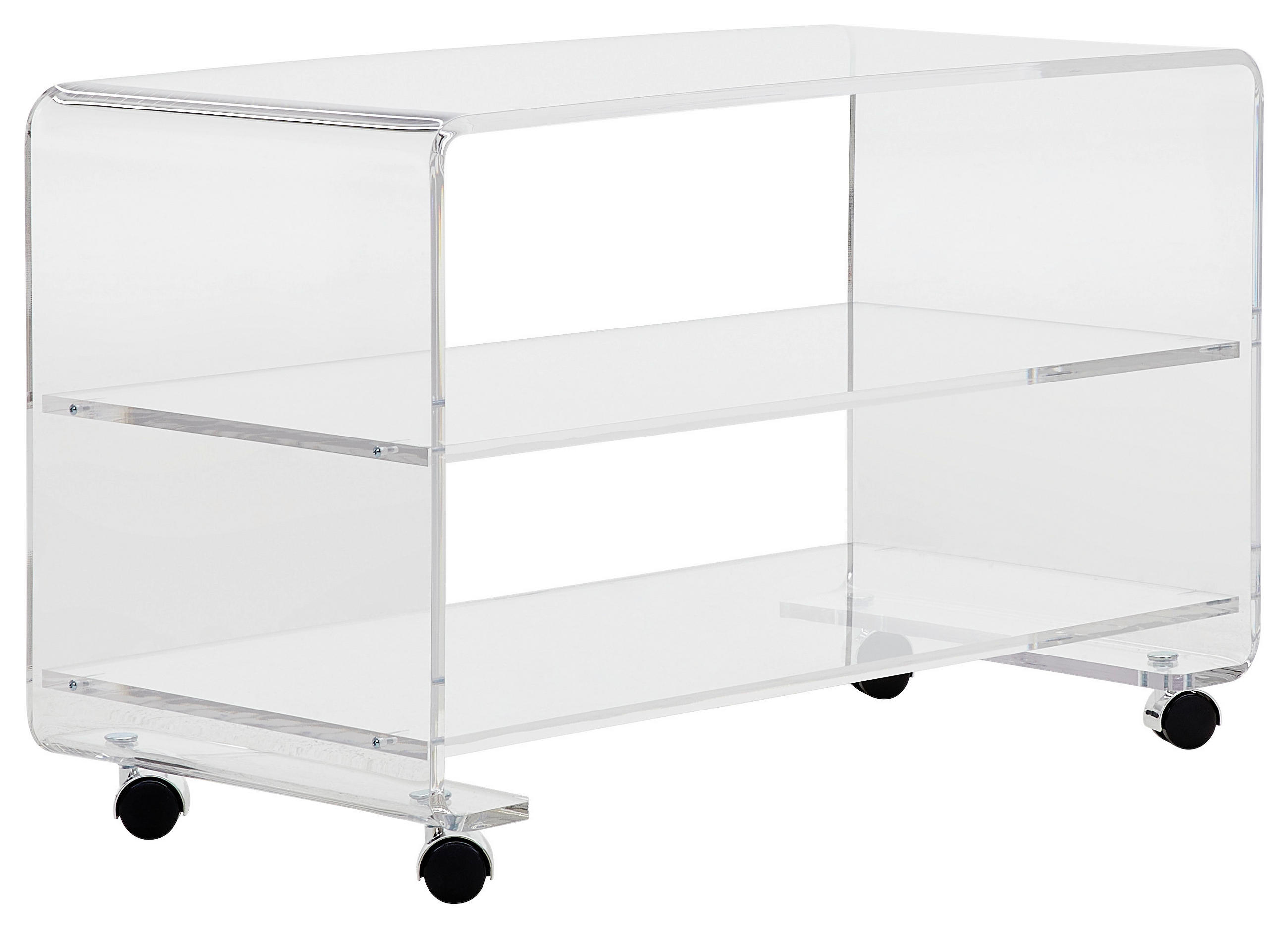 TV-ELEMENT - Klar, Design, Kunststoff (80/50/40cm)