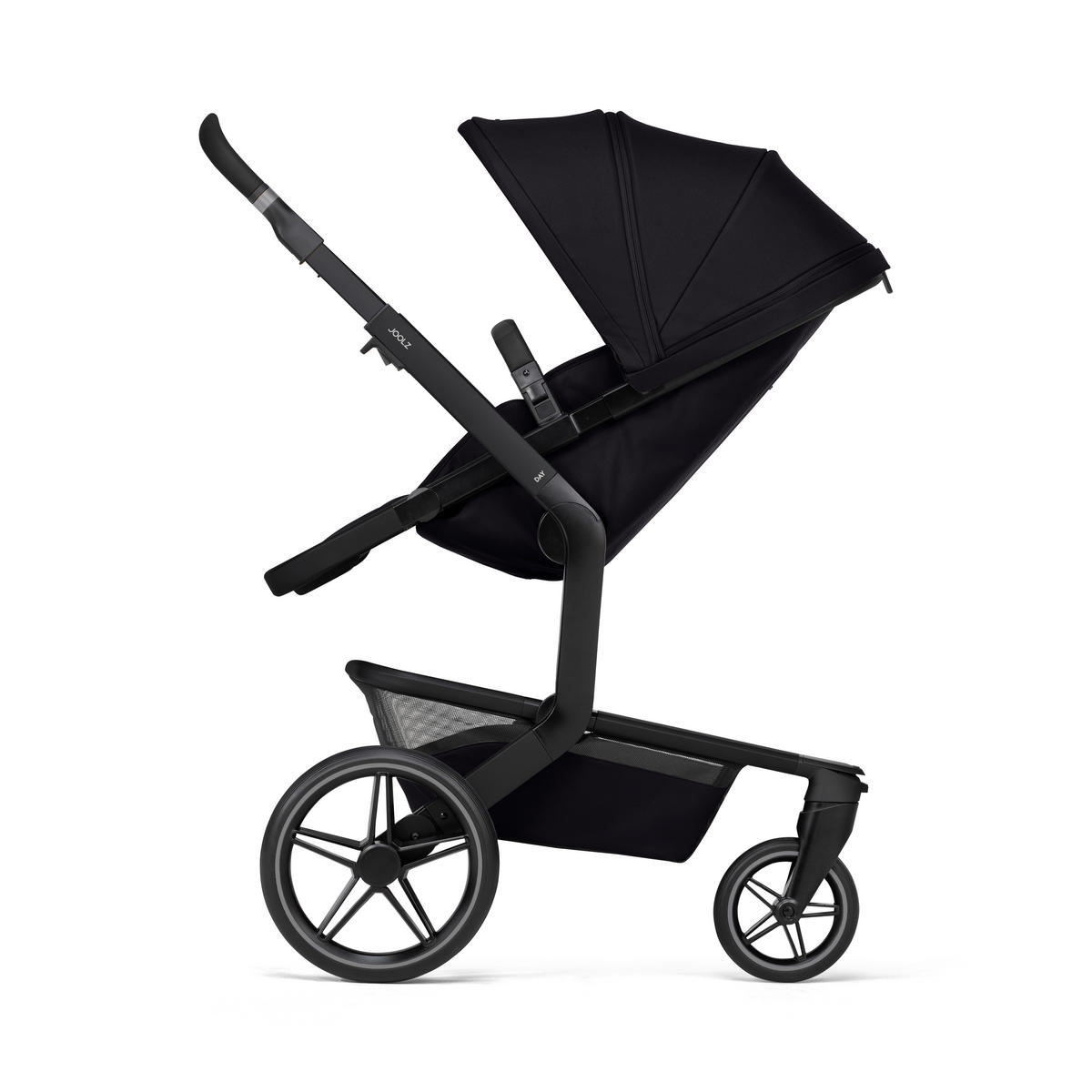 KINDERWAGEN Day 5  - Schwarz, Basics, Textil/Metall (94/60/113cm) - Joolz