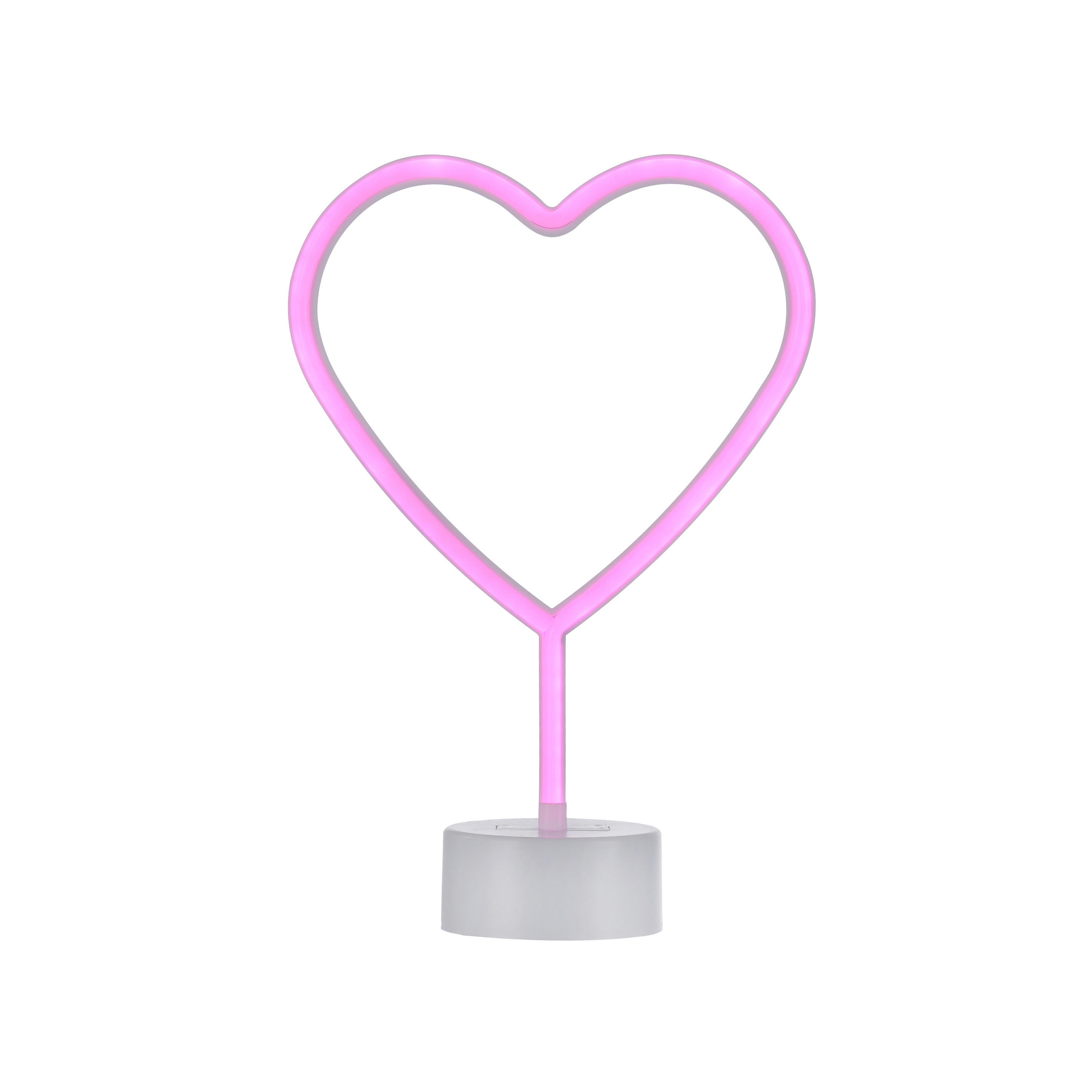 LED SVJETILJKA DEKORATIVNA  - pink, Trend, plastika (20/8,5/30cm)