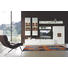 WOHNWAND Weiß - Schwarz/Weiß, Design, Glas/Holz (330/218/49cm) - INVIVUS