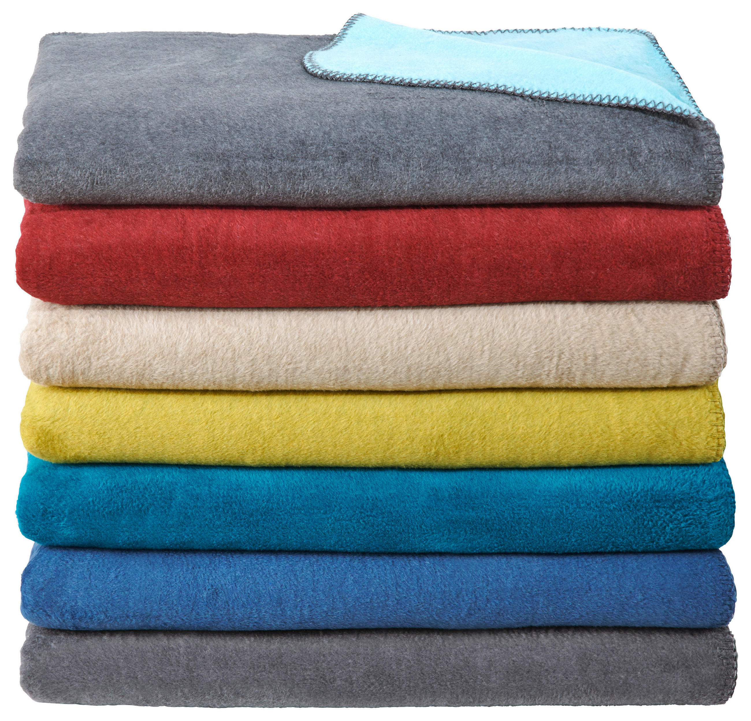 PLÄD DE VELA 150/200 cm  - vit/naturfärgad, Basics, textil (150/200cm) - Novel