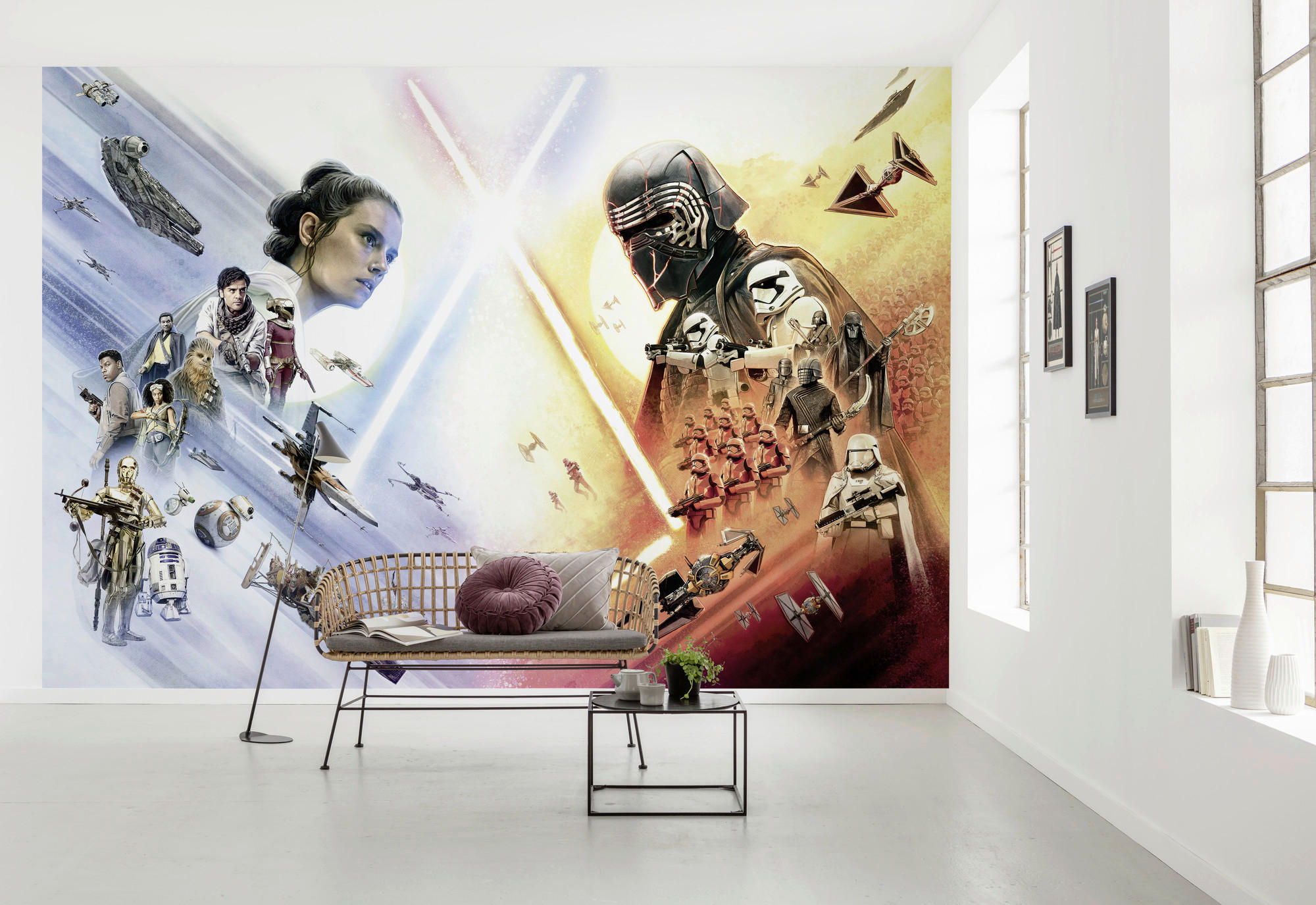 FOTOTAPETE Star Wars  - Multicolor, Basics (368/254cm) - Xora