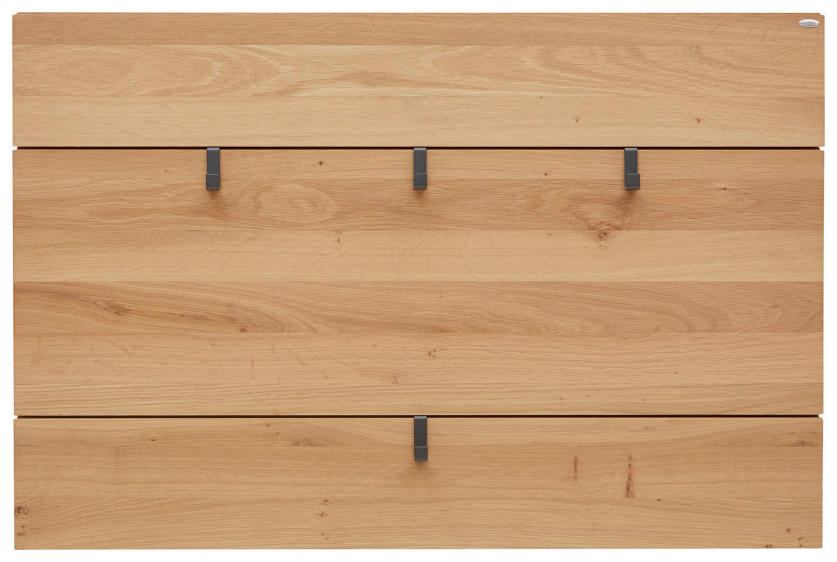 GARDEROBENPANEEL  in 96/63,9/5,2 cm  - Eichefarben, Natur, Holz (96/63,9/5,2cm) - Voglauer