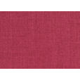 BOXSPRINGSOFA Centa in Flachgewebe Rot  - Chromfarben/Rot, Design, Textil/Metall (200/93/107cm) - Novel