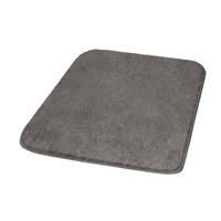 FÜRDŐSZOBASZŐNYEG   szürke   - szürke, Konventionell, textil/természetes anyagok (60/2/90cm) - Kleine Wolke