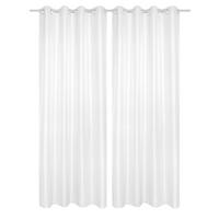 ÖSENSCHAL ATLANTIKA blickdicht 140/235 cm   - Weiß, Basics, Textil (140/235cm)