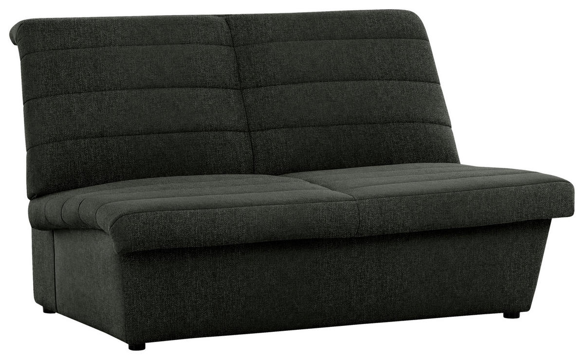 2-SITZER-SOFA in Webstoff Dunkelgrün  - Dunkelgrün/Schwarz, Design, Kunststoff/Textil (145/92/103cm) - LOOKS by W.Joop
