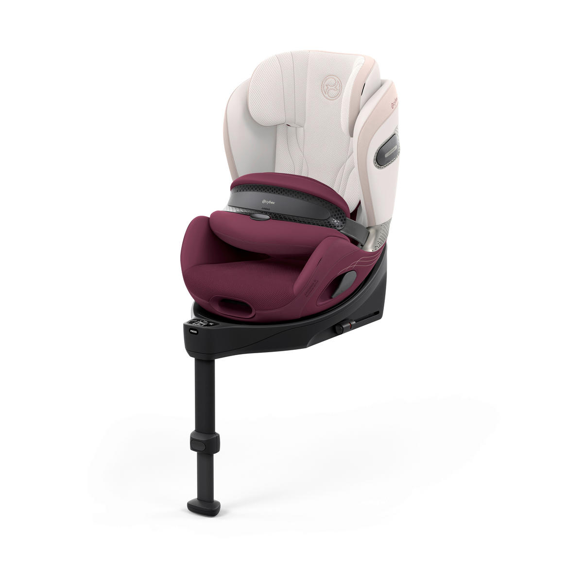 KINDERAUTOSITZ Anoris Si Style Quartz Pink  - Hellrosa, Basics, Kunststoff/Textil (68,9/48/64,1cm) - cybex PLATINUM