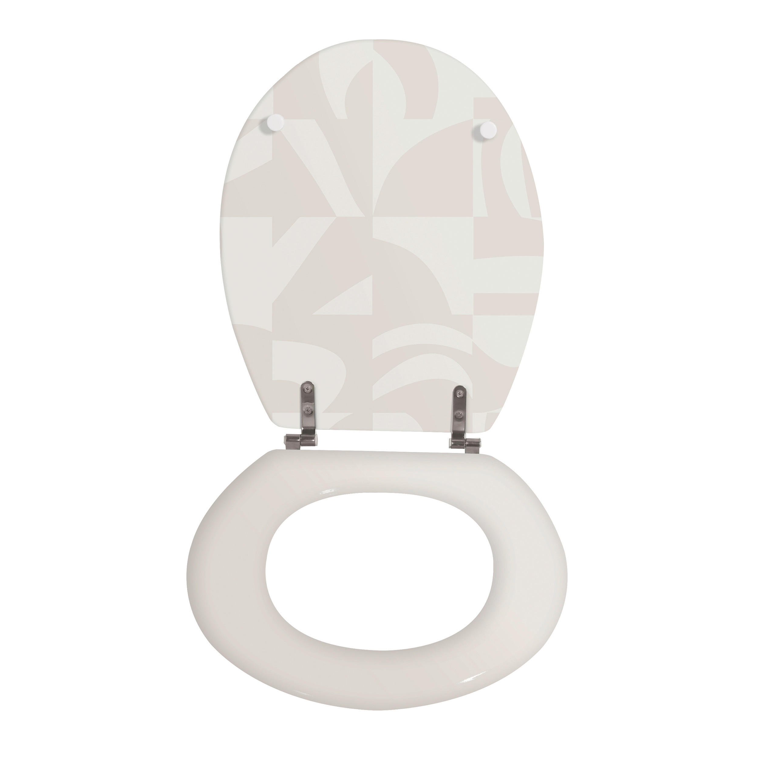MSV Wc-Sitz Lyndsey Beige 45x5.6x36 cm