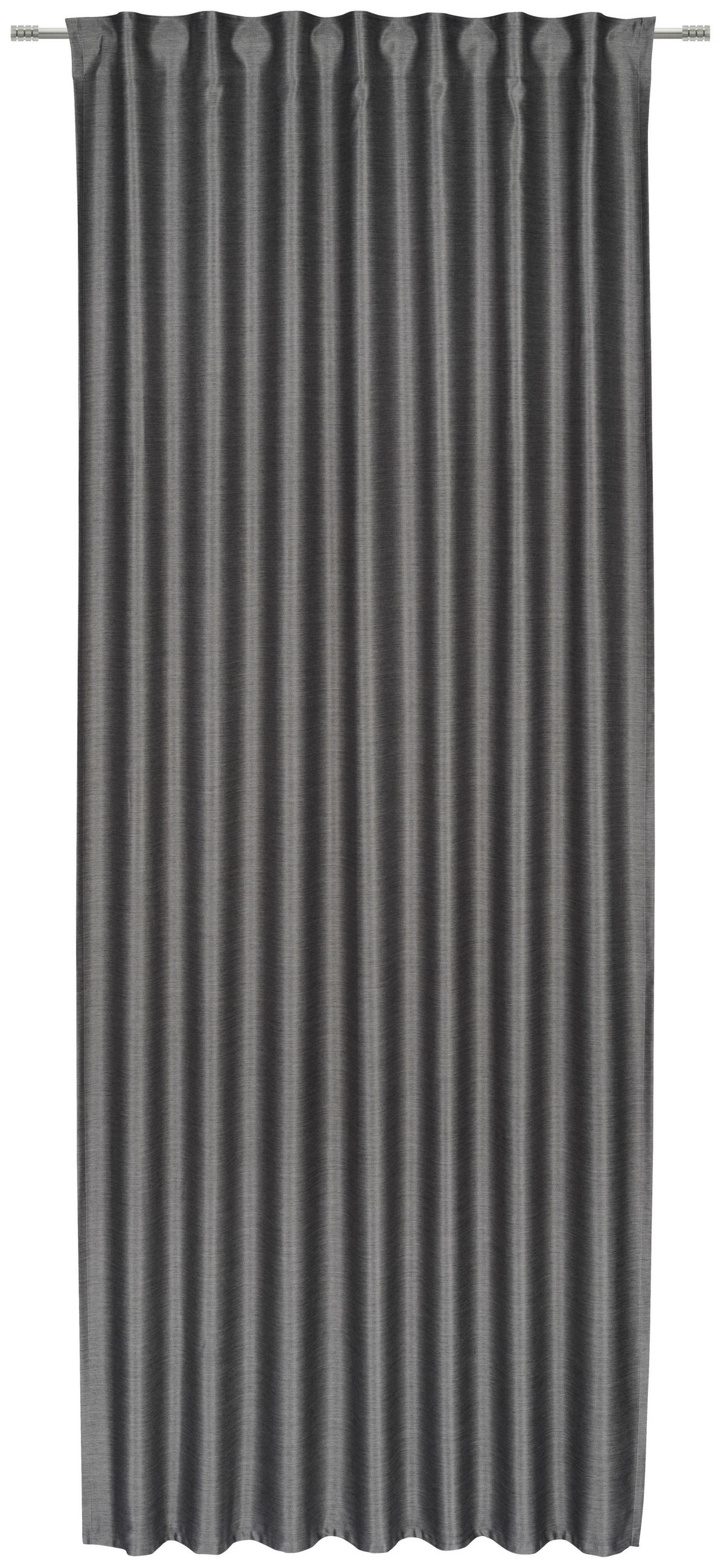 FERTIGVORHANG  blickdicht   140/260 cm  - Anthrazit, Design, Textil (140/260cm) - Dieter Knoll