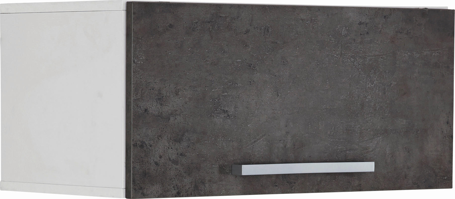 HÄNGEELEMENT Grau, Weiß  - Alufarben/Weiß, Design, Holzwerkstoff/Metall (80/36/41,9cm) - Moderano