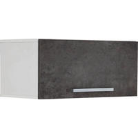 HÄNGEELEMENT Grau, Weiß  - Alufarben/Weiß, Design, Holzwerkstoff/Metall (80/36/41,9cm) - Moderano