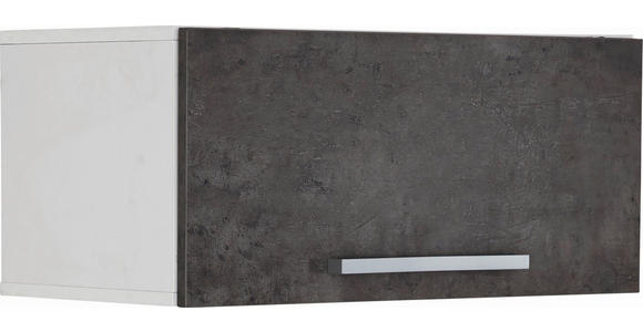 HÄNGEELEMENT Grau, Weiß - Alufarben/Weiß, Design, Holzwerkstoff/Metall (80/36/41,9cm) - Moderano