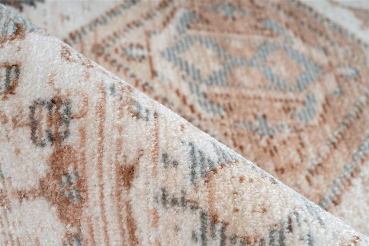 FLACHWEBETEPPICH 200/290 cm Baroque Beige  - Beige, Basics, Textil (200/290cm) - Novel