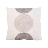 ZIERKISSEN  50/50 cm   - Taupe, Design (50/50cm) - Novel