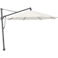 AMPELSCHIRM 400x400 cm Beige  - Anthrazit/Beige, KONVENTIONELL, Textil/Metall (400/400cm) - Glatz