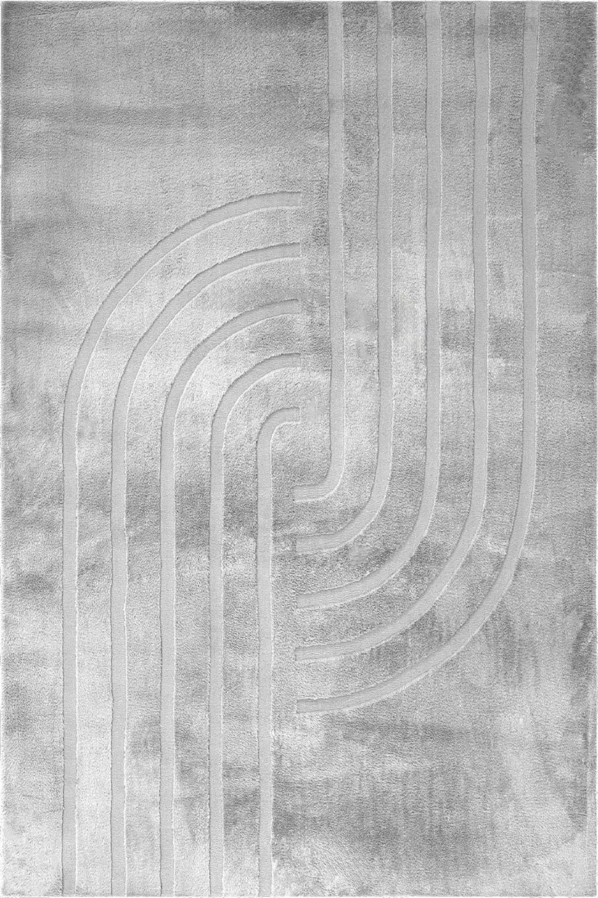COVOR CU ȚESĂTURĂ PLATĂ My Zen Deluxe  - gri, Trend, textil (160/230cm)