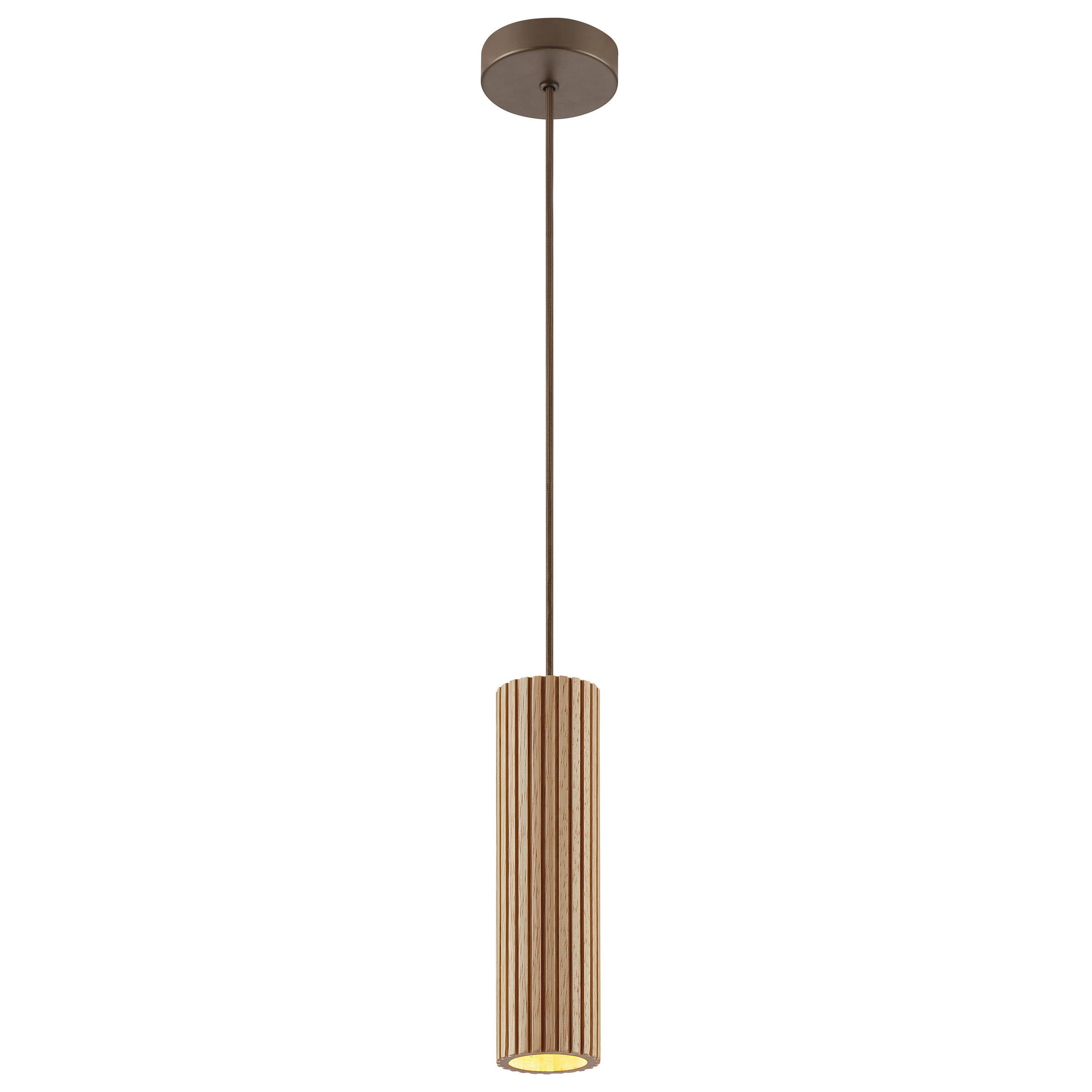 HÄNGELEUCHTE LAKEWOOD 10/150 cm  - Braun, Design, Holz (10/150cm)
