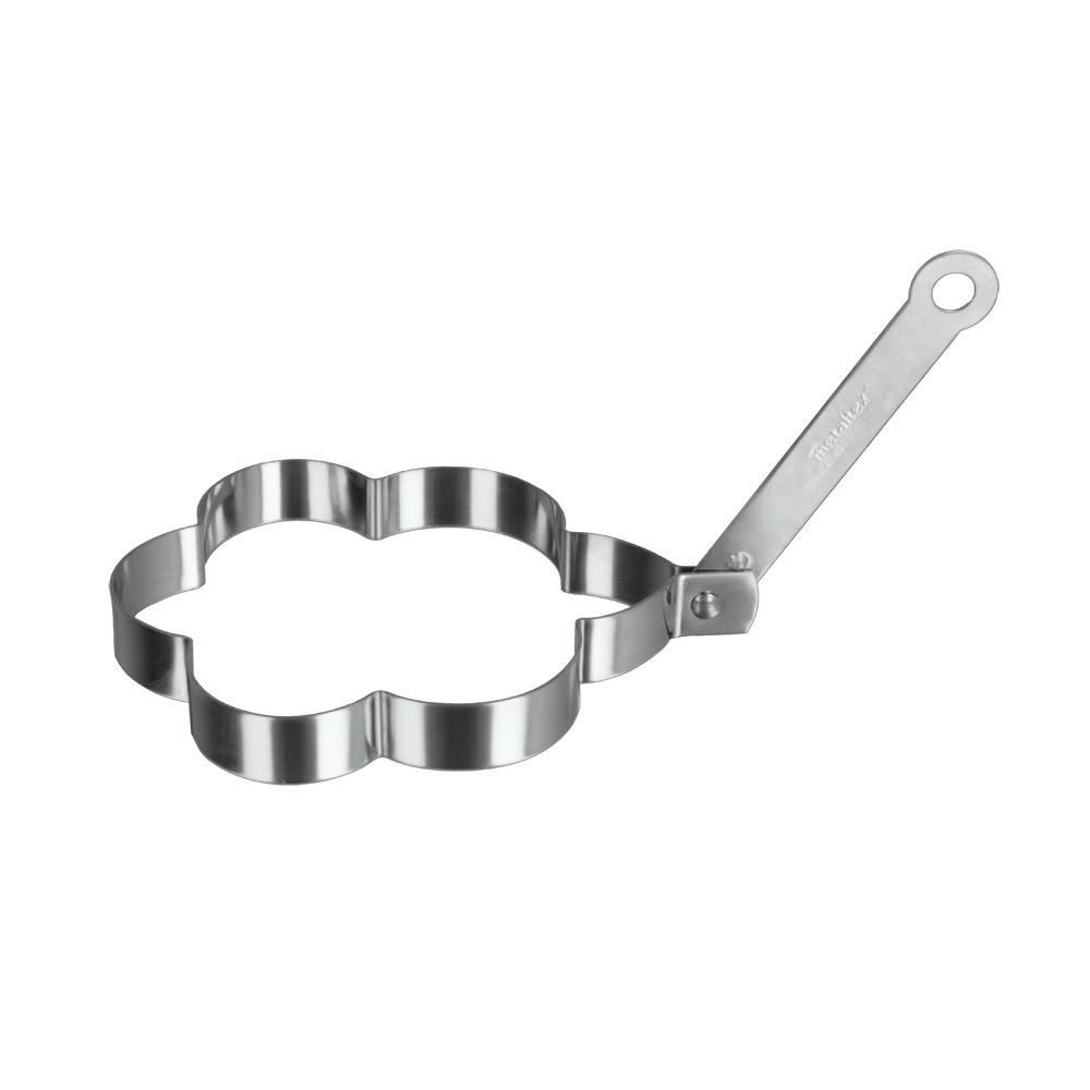 TÜKÖRTOJÁSFORMA - Basics, fém (10/15/1.5cm) - Metaltex