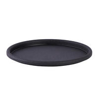 DEKOTABLETT - Schwarz, Basics, Metall (38,5/38,5/2,5cm) - Cor Mulder