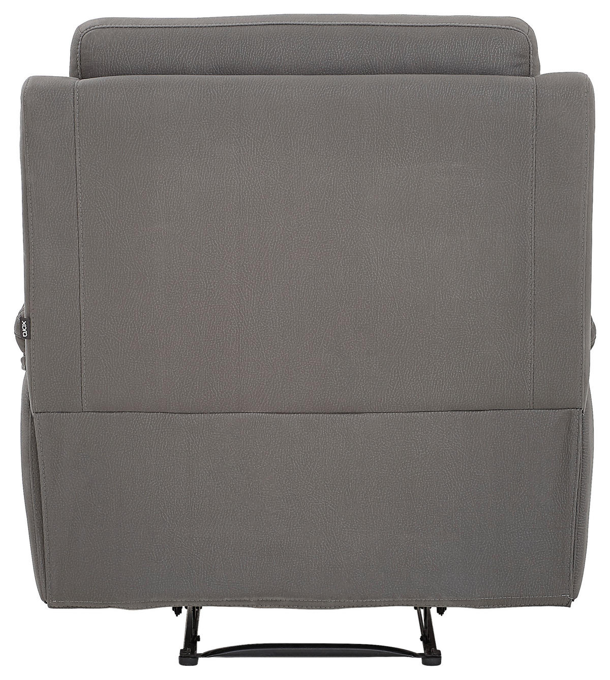 SESSEL in Mikrofaser Grau  - Schwarz/Grau, KONVENTIONELL, Holz/Textil (92/103/92cm) - Livetastic