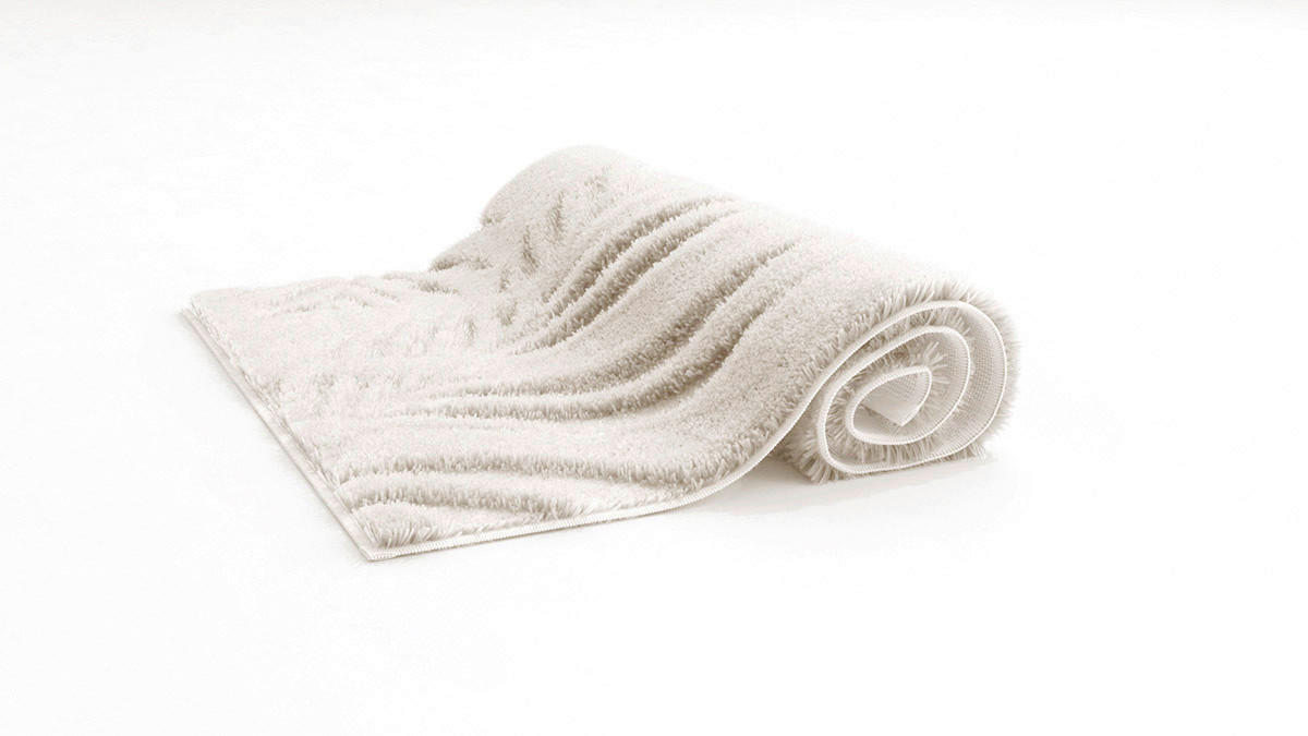 KOBERČEK DO KÚPEĽNE, 60/100 cm - prírodná farba, Basics, textil/plast (60/100cm) - Grund