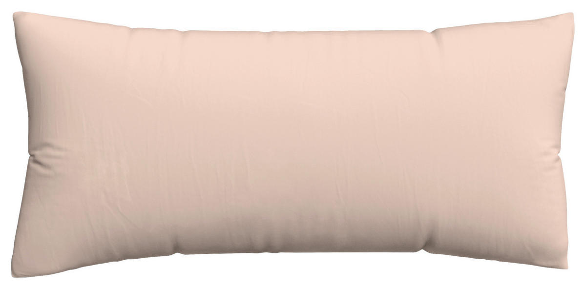 KOPFPOLSTERBEZUG KNITTED JERSEY 40/80 cm  - Hellrot, Basics, Textil (40/80cm) - Schlafgut