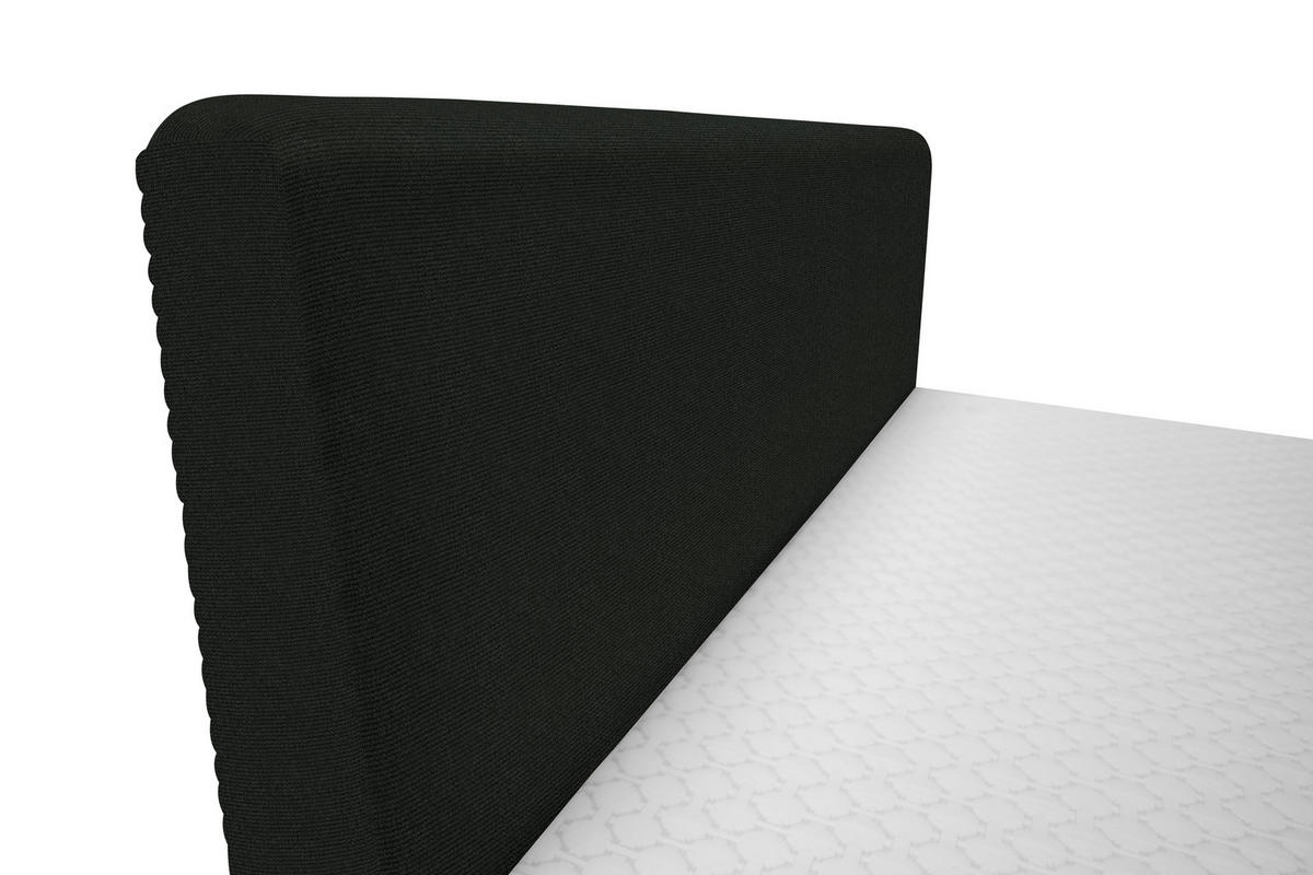 BOXBETT 180/200 cm  in Schwarz  - Schwarz, Design, Holz/Holzwerkstoff (180/200cm) - Xora