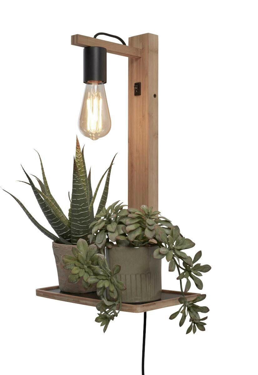 VÄGGLAMPA GOOD&MOJO  30/18/52 cm   - naturfärgad, Trend (30/18/52cm) - Good & Mojo