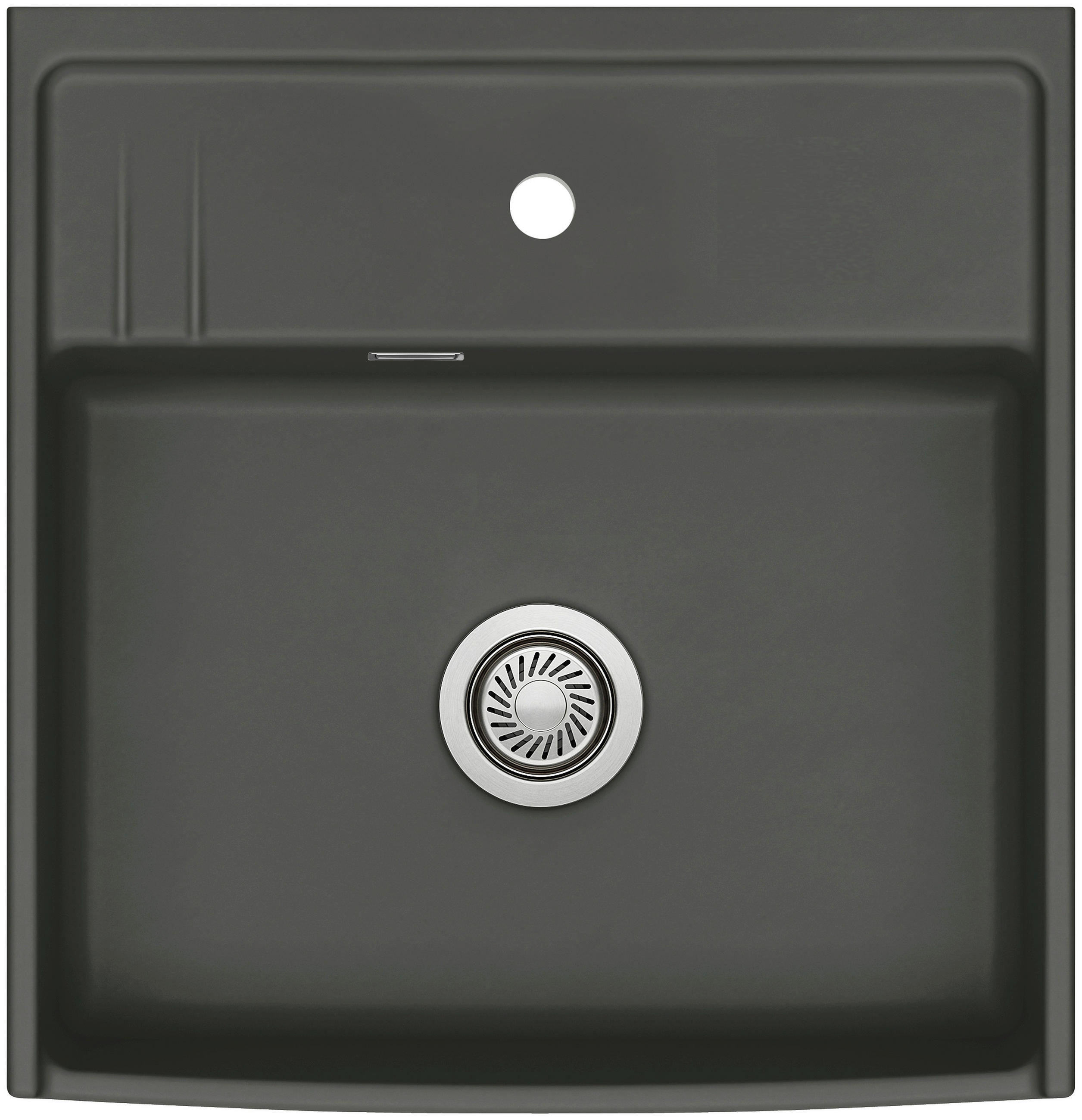 Systemceram Spüle Kentro 60 Schiefer 59.5x20.0x61.8 cm