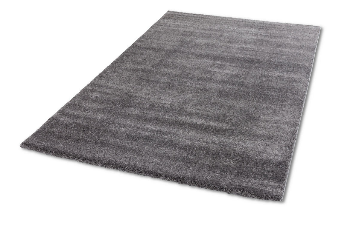HOCHFLORTEPPICH 160/230 cm Joy Grau  - Grau, KONVENTIONELL, Textil (160/230cm) - Schöner Wohnen