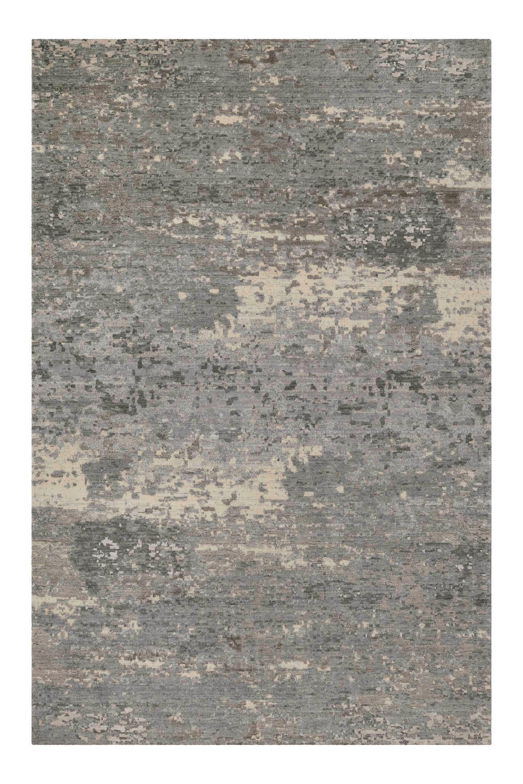 Vintage-Teppich Brookville Grau 80x150 cm Grau  80/150 cm 