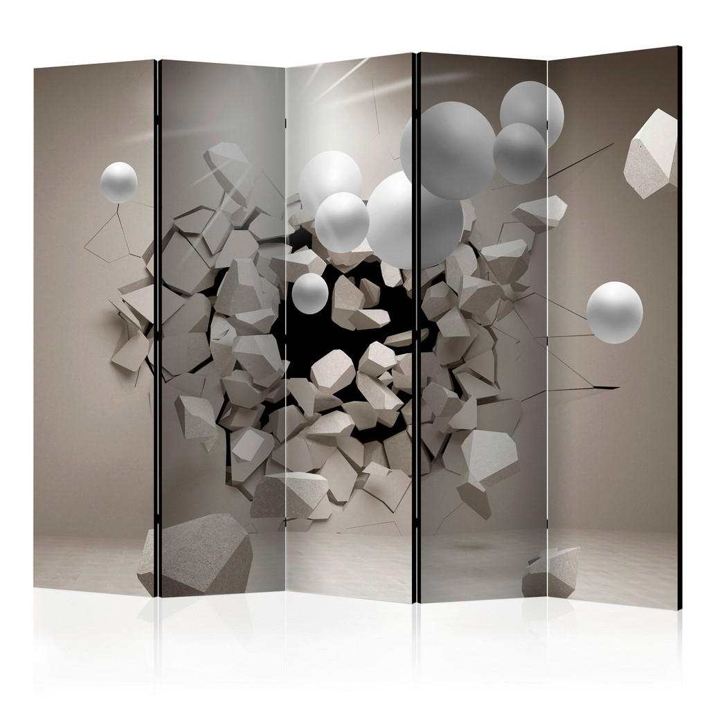 Paravent Creme Beige B: 225 Cm