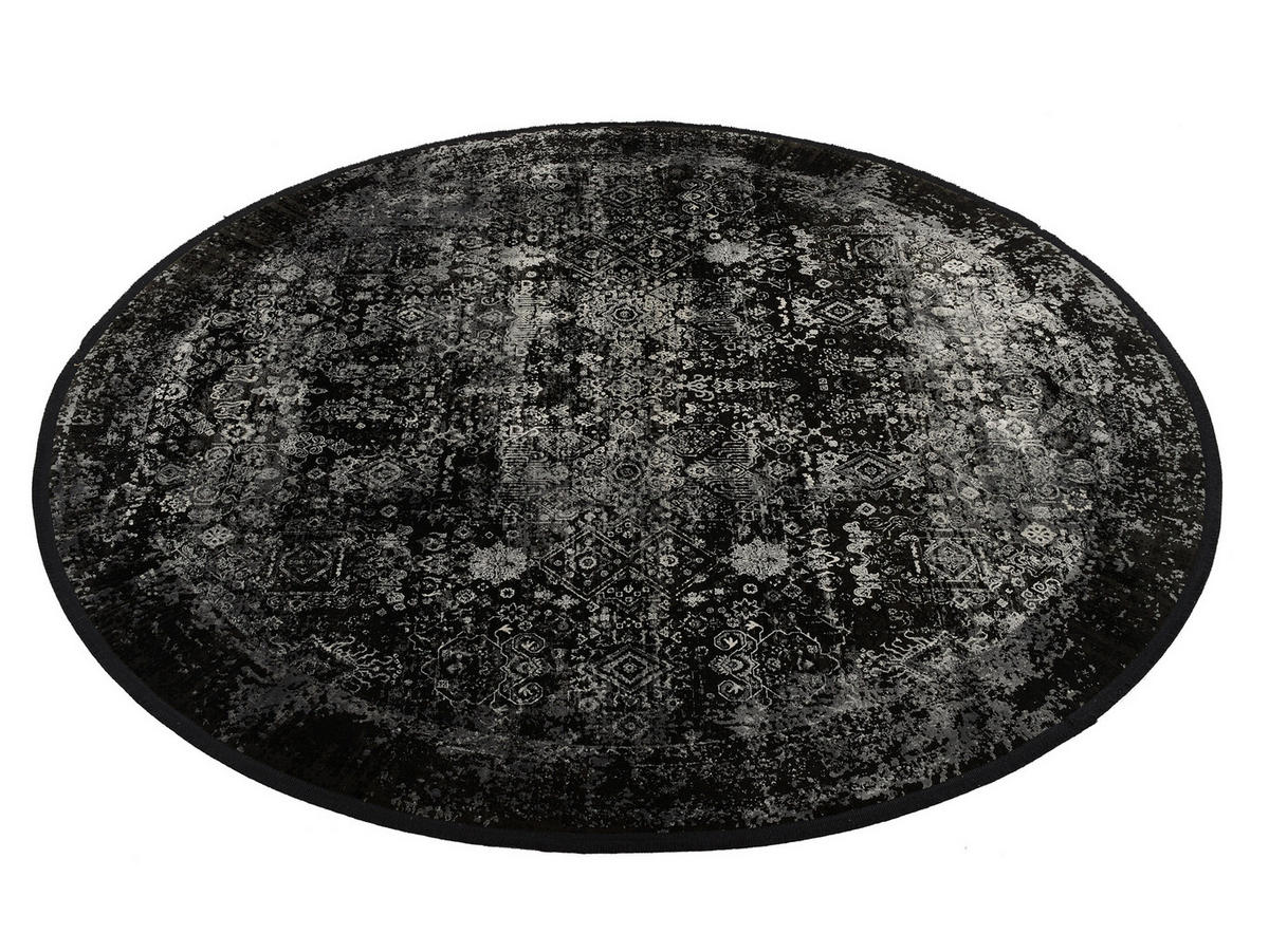 WEBTEPPICH 160 cm Calais Grau, Schwarz  - Schwarz/Grau, Design, Textil (160cm) - Dieter Knoll