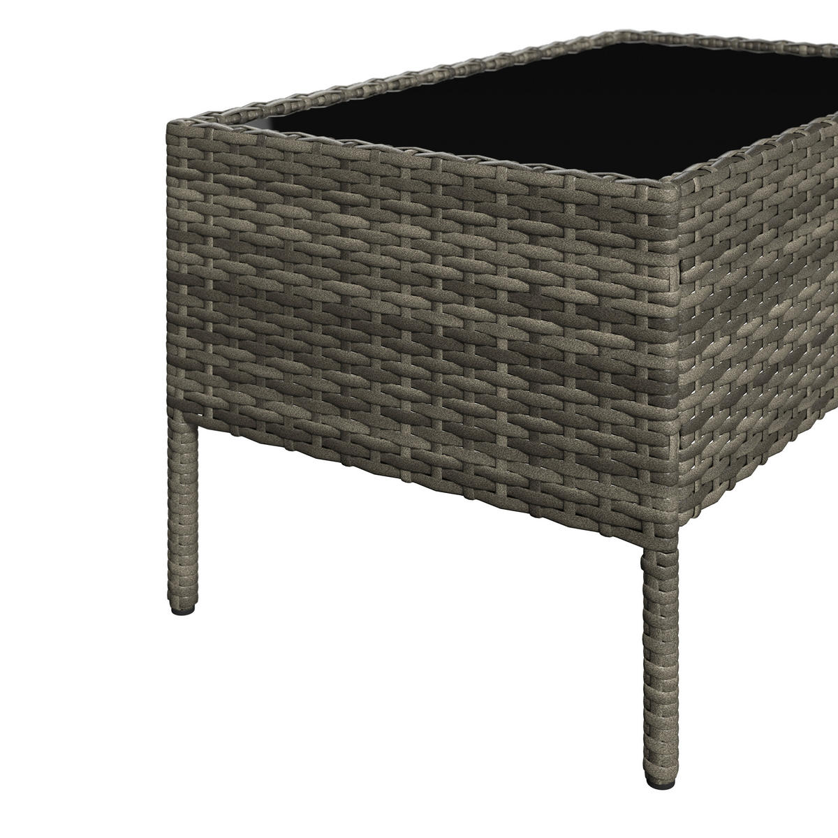 VRTNI SET       krem barve, siva, črna    - siva/črna, Basics, umetna masa/steklo - Ambia Garden