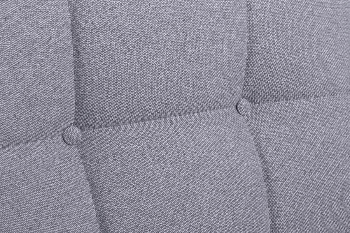 SAROKKANAPÉ textil világosszürke  - világosszürke/Wotan tölgy, Konventionell, textil/fa (242/242cm) - MID.YOU