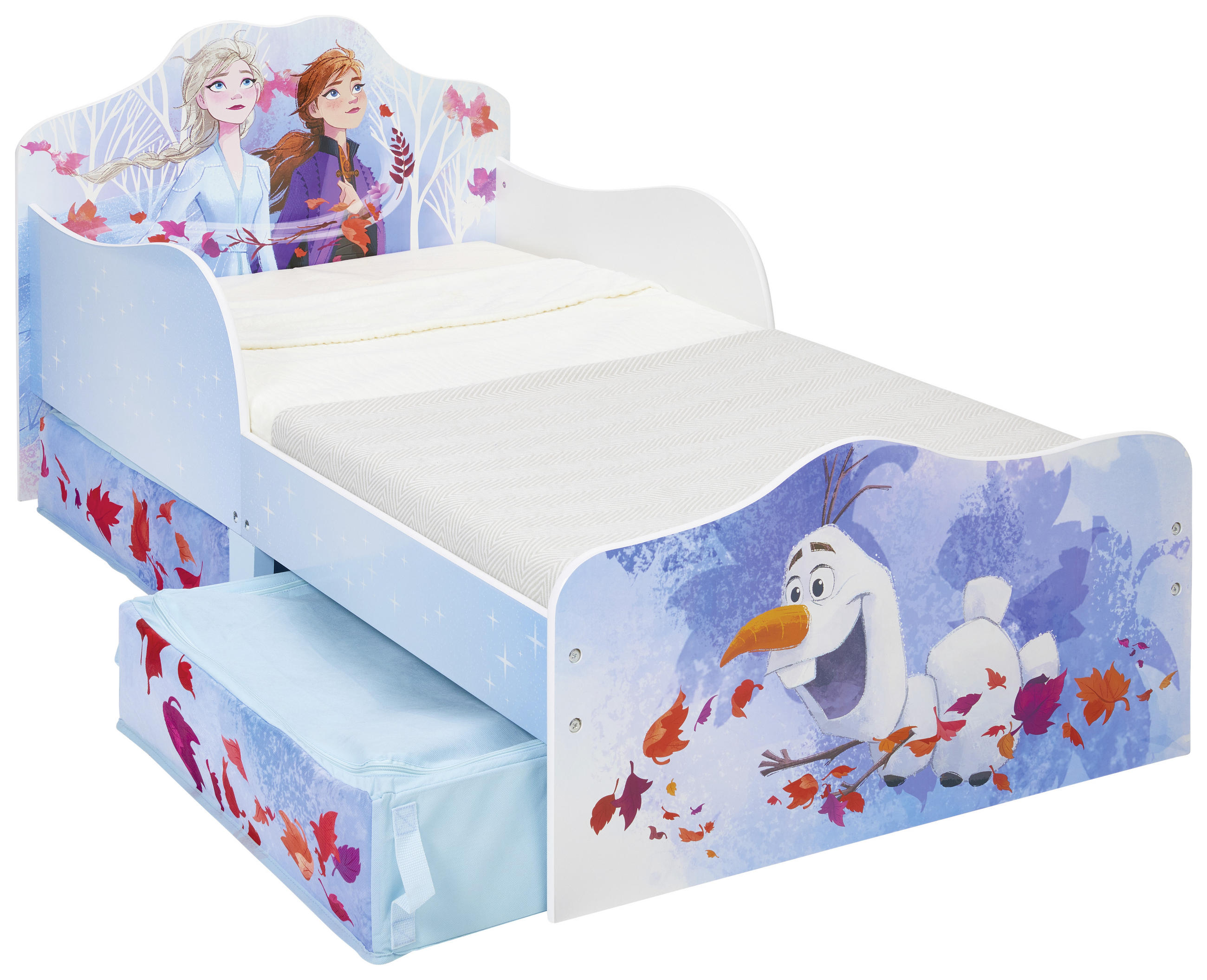 KINDER-/JUNIORBETT Frozen 70/140 cm Multicolor - Multicolor, MODERN, Holzwerkstoff/Metall (70/140cm) - Disney