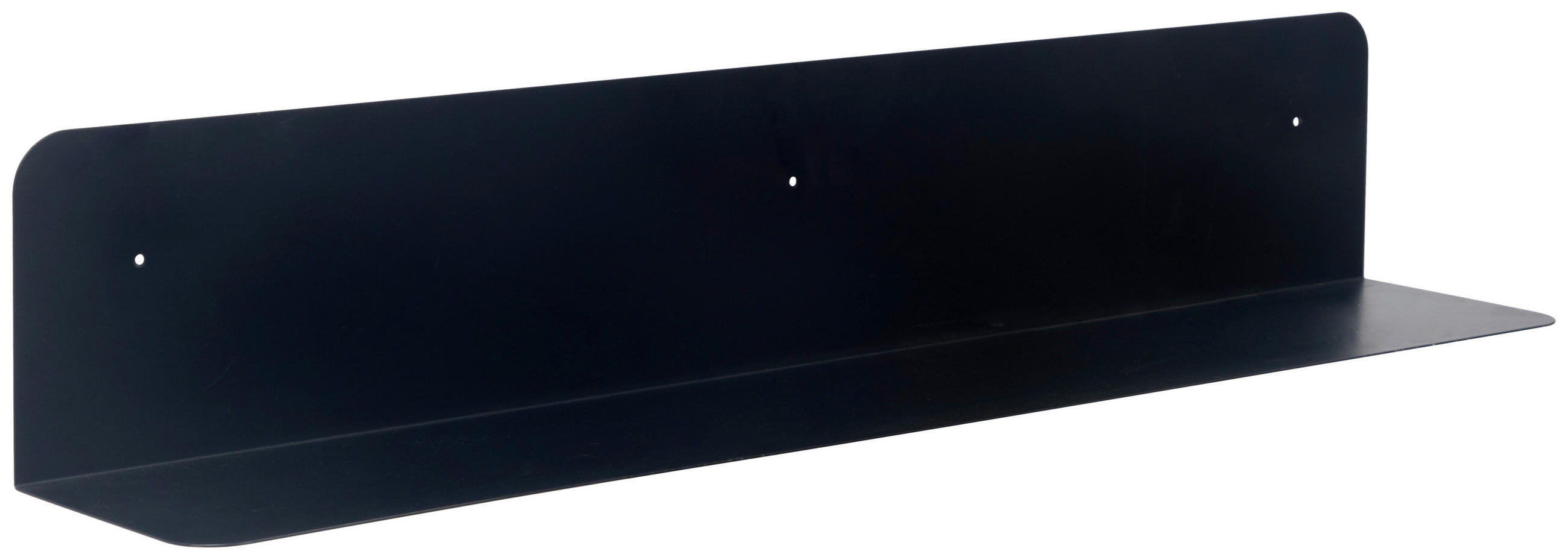 WANDBOARD Schwarz  - Schwarz, Design, Metall (80/15/15cm) - MID.YOU