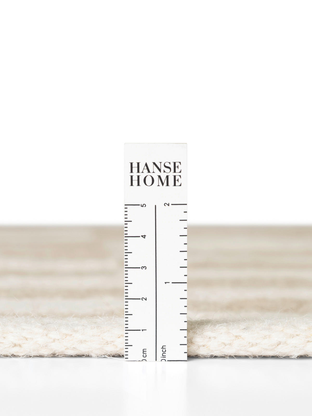 HANDWEBTEPPICH 160/230 cm Vika Weiß, Beige rechteckig  - Beige/Weiß, Basics, Textil (160/230cm) - Hanse Home