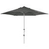 SONNENSCHIRM 320 cm Anthrazit  - Anthrazit/Alufarben, KONVENTIONELL, Textil/Metall (320/320cm) - Doppler