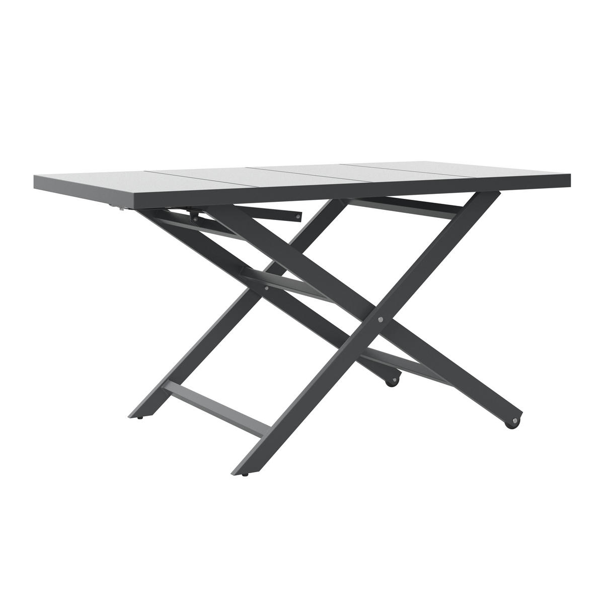 LOUNGE MIZA  - siva, Moderno, kovina (140/40-71/75cm) - Ambia Garden