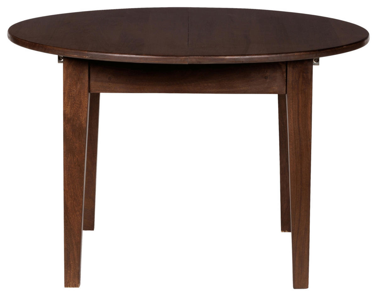 ESSTISCH in Holz  - Walnussfarben, MODERN, Holz (115cm) - Livetastic