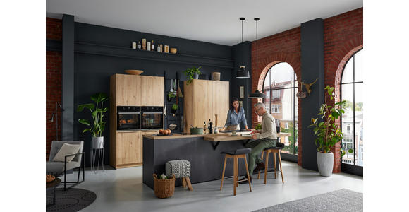 EINBAUKÜCHE - Design, Holzwerkstoff - Novel